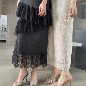 2024 Spring New Pointed Toe Thin Heel European American Fashion Women's Shoes 35-40