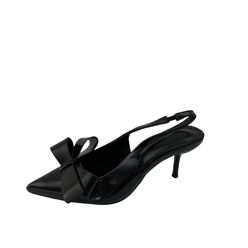 2025 New Summer Pointed Toe Bow Strap Sandals - Image 5