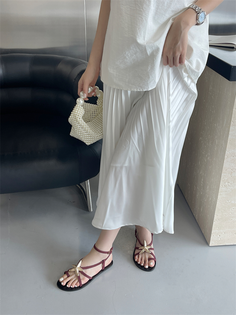 2025 New Fashion Toe Loop Strap Sandals for Women - Image 2
